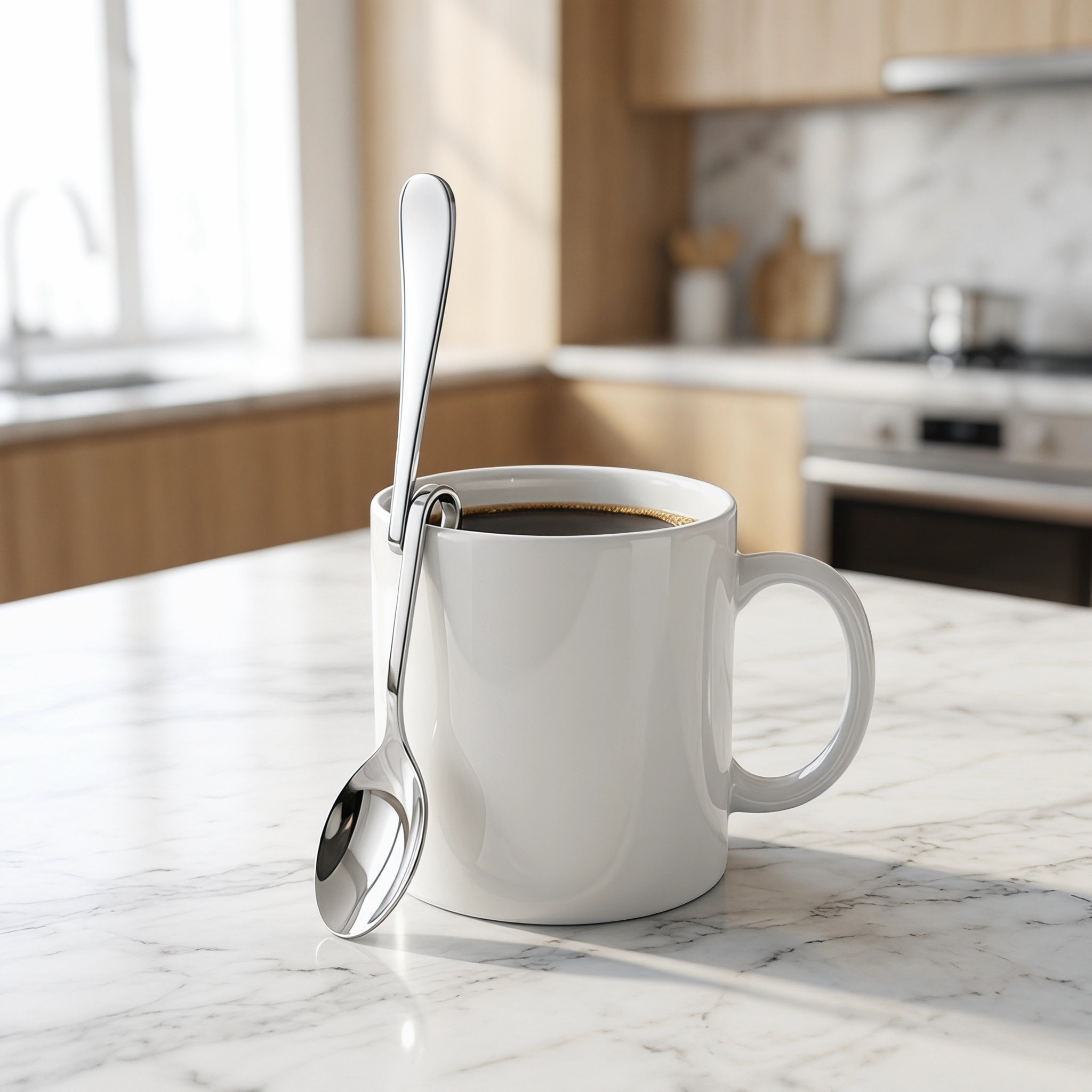 Bar Spoon Twisted - 6個入りステンレス製S字型吊り下げ式攪拌スプーン、コーヒー、紅茶、スープ、ジャム、蜂蜜、スムージー用の創造的なツイストデザイン、キッチンバー用
