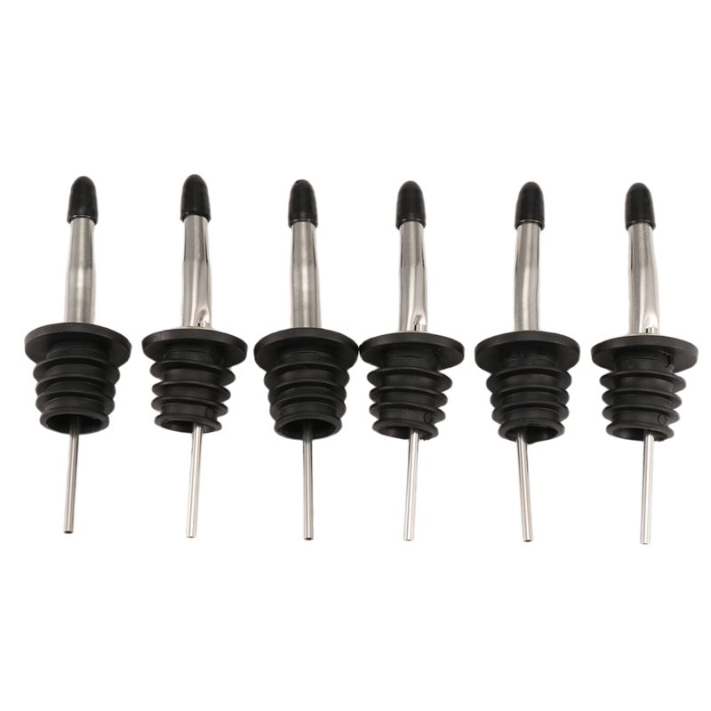 6個入りステンレス製注ぎ口、スピードポアラー、酒瓶用注ぎ口、 - Speed Pourer Cap のレビューと価格