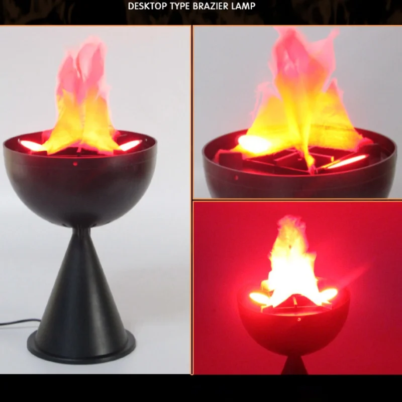 3Dフェイクフレームランプシミュレーション火鉢装飾電気炎ライ - Home Bar Accessories のレビューと価格
