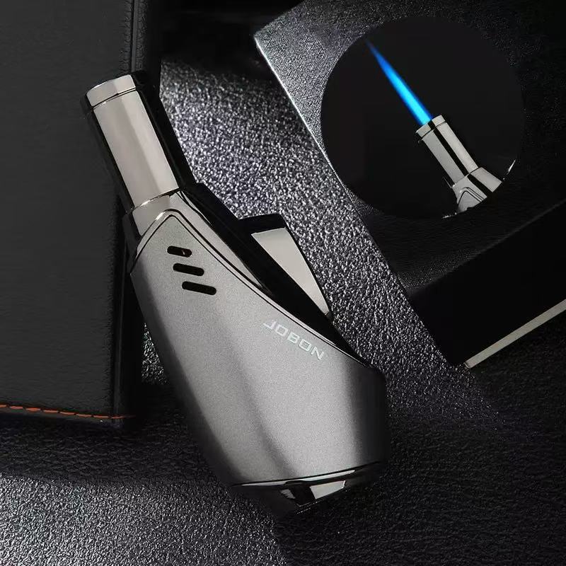 ジョボン防風ブルーフレームライター、ブタン製クリエイティブ個 - Smoking Gun Kit のレビューと価格