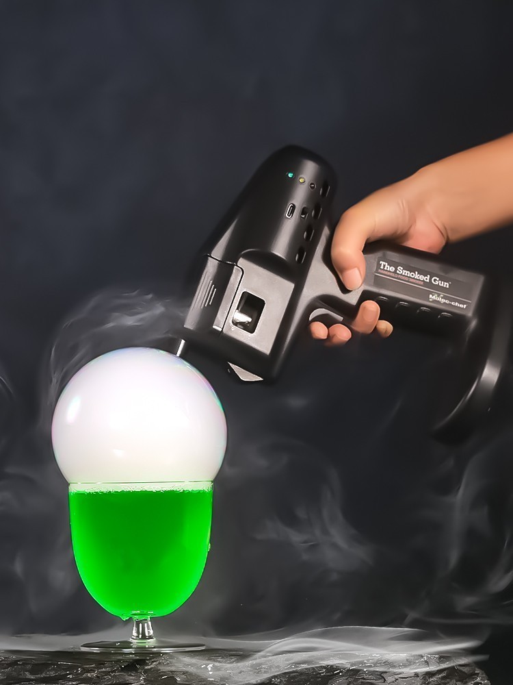 スモーキングフレーバーブラスターカクテルスモーカーバブルガン - Smoking Gun Kit のレビューと価格