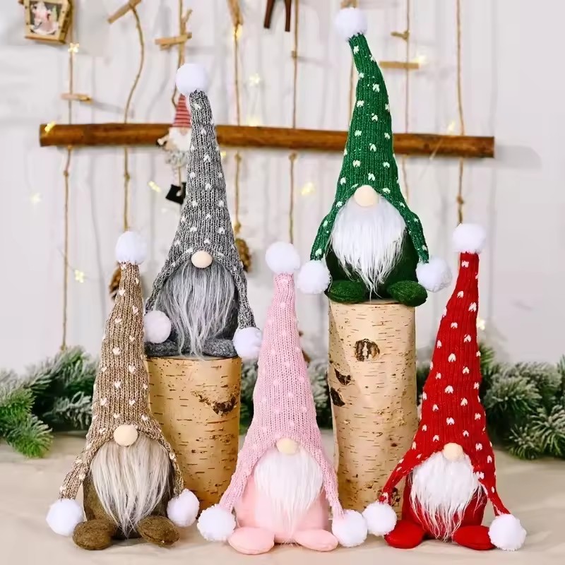 クリスマスノームぬいぐるみサンタ人形、クリスマス吊り下げ飾り - Home Bargains のレビューと価格