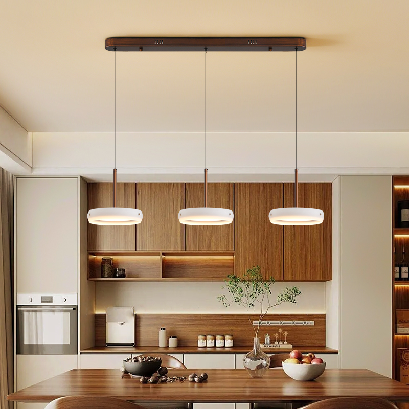 Led レストランペンダントライトシンプルなガラスシャンデリ - Home Bar Word のレビューと価格