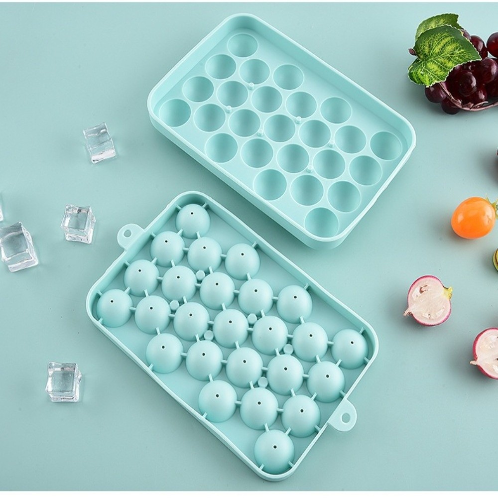 クリエイティブシリコングレープボール型 25グリッド丸型手作 - Ice Mold Sphere のレビューと価格